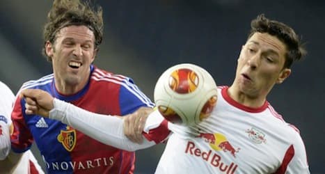 Football yobs mar Basel win over Salzburg