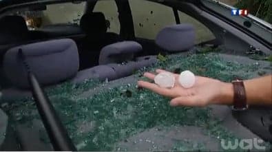 Normandy villages hit by freak violent hailstorms