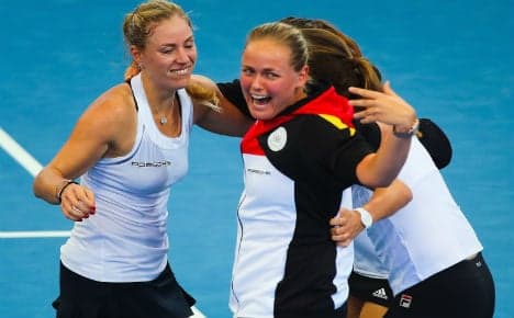 German ladies net Fed Cup final appearance