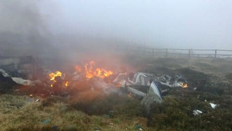 Two killed in mountain plane crash