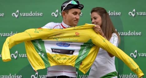 Pole wins Tour de Romandie prologue race