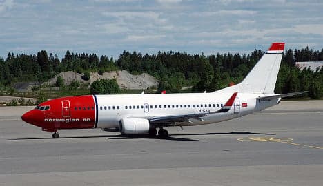 Bomb threat diverts Norwegian flight