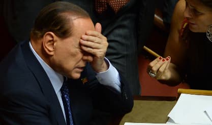 Berlusconi hospitalized ahead of fraud ruling