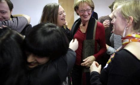 Sweden's feminist party fêtes dramatic poll climb