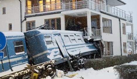 Stockholm train crash 'not the cleaner's fault'