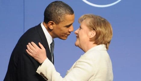 Merkel meets Obama in Washington