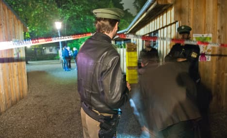 Two men shot in Munich beer garden