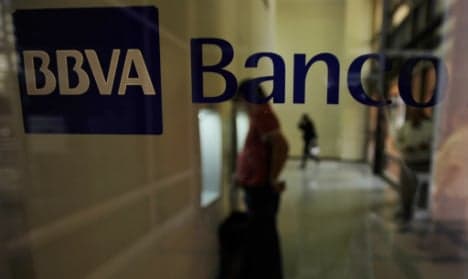 Profits plunge at Spanish bank BBVA