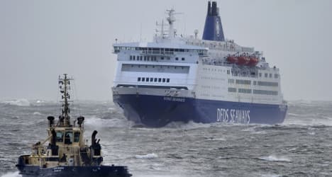 Blaze on cross-Channel ferry leaves ten injured