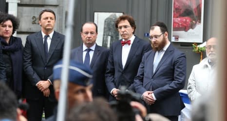 Renzi mourns victims of Jewish museum shooting