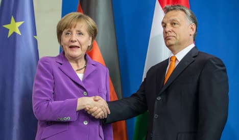 Orbán to Merkel: Thanks for your support