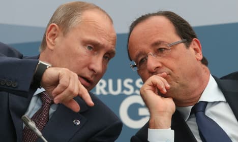 Putin ready for Hollande talks at D-Day events
