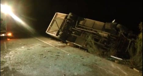 Five teens killed in tragic minibus crash