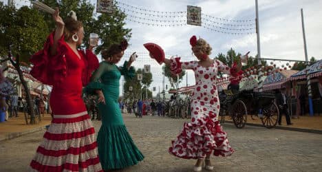 In Pictures: Seville's Flamenco Fair kicks off