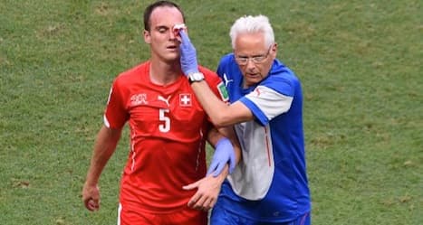 Injury forces Swiss player out of World Cup