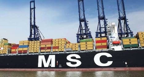 China blocks shipping group with Swiss firm