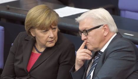 Steinmeier tops poll as Merkel's successor