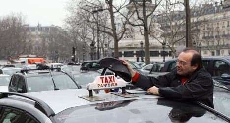 Taxi driver strike to add to French travel chaos