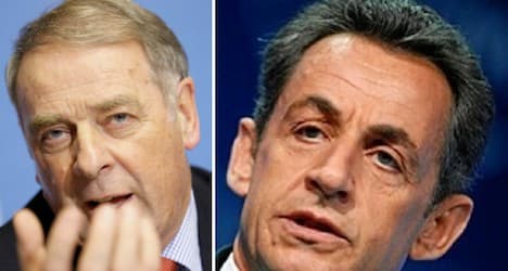 Ex-Swiss president slams 'disrespectful' Sarkozy