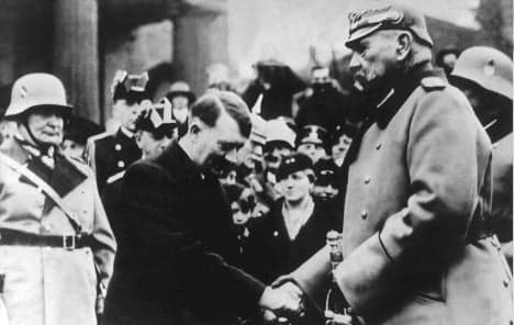 Berlin still honours Hitler's 'trailblazer'