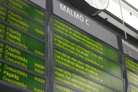 Union: No end in sight for Swedish train strike