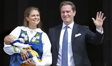 Sweden's Leonore makes royal princess debut