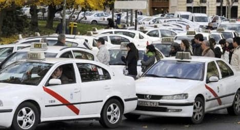 Chaos threatened as taxi drivers strike over Uber