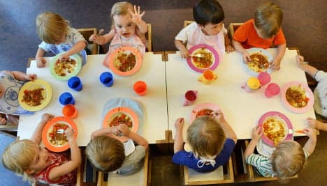 German children fed too much meat