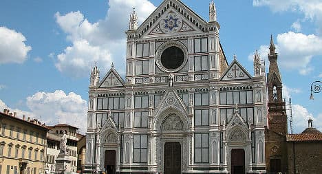 Frieze stolen from famed Florence church