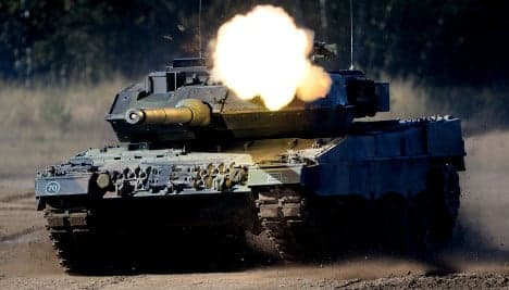 German weapons exports hit ten-year high