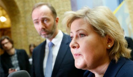 Solberg 'most chatty' leader on Twitter