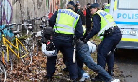 Kärrtorp clashes: Four neo-Nazis jailed