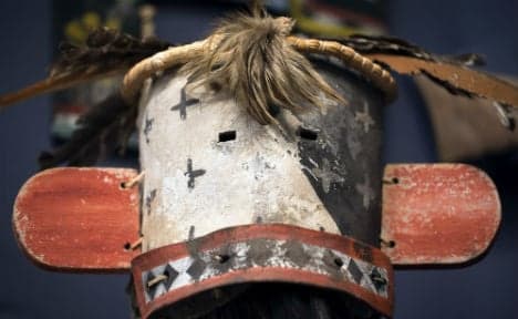 Native American mask auction draws protests