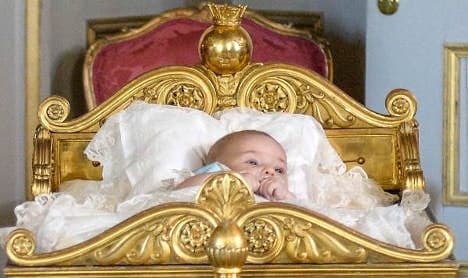 In Pictures: Princess Leonore's baptism