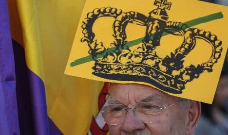 Thousands join anti-royal march in Madrid