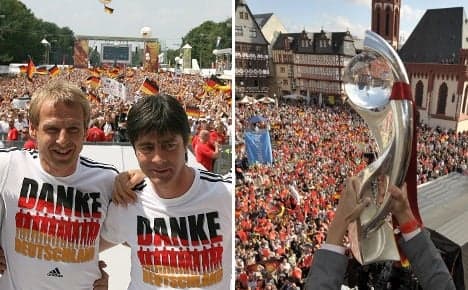 Berlin or Frankfurt for World Cup parade?
