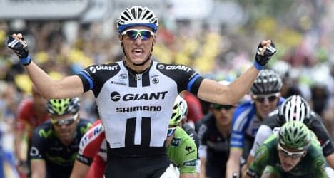 Tour de France stage 4: Kittel bags a triple
