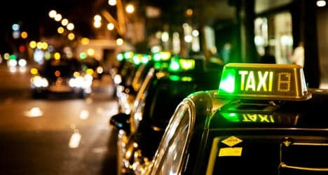 Barcelona taxi drivers strike in new Uber protest