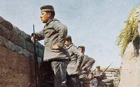 Rare World War I colour photos mark centenary