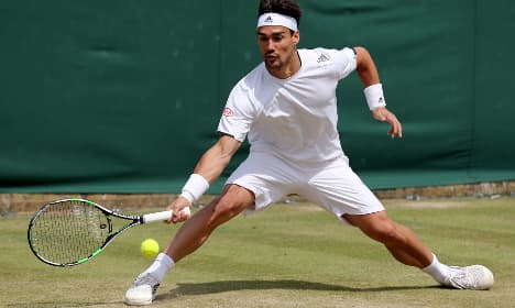 Fury as Italian tennis star calls Serb 'sh***y gypsy'