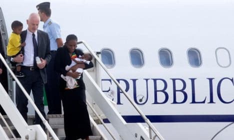 Sudanese 'apostasy' woman leaves Italy