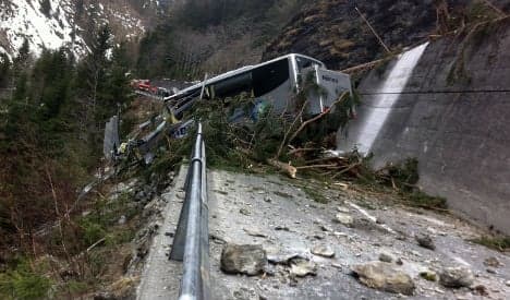 One dead after Swiss landslide causes carnage