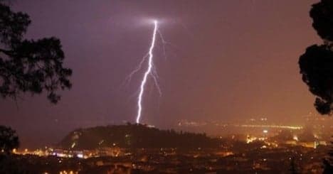 Pensioner dies as storms lash southern France