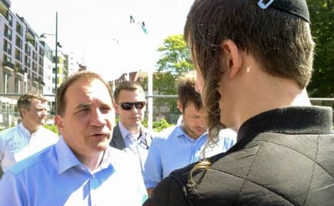 Löfven: Israel has the right to defend itself