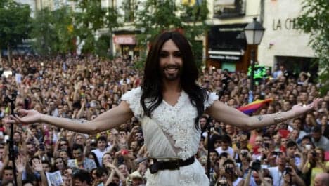 Europe's 'gay capital' stages huge Pride parade