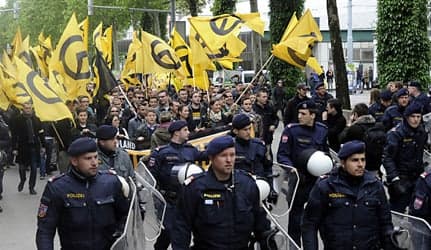 Over 800 police deployed for right-wing march