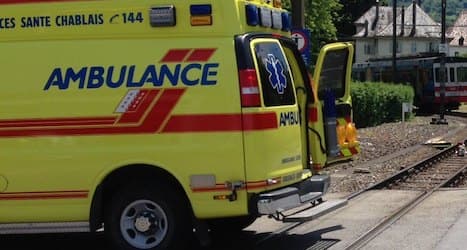 Valais electric train kills cyclist at crossing