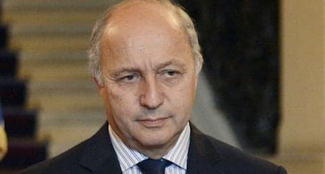 French foreign minister calls for Gaza ceasefire