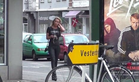 VIDEO: Danish bodypaint stunt heats up the net