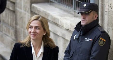 Spanish king's sister appeals fraud charges